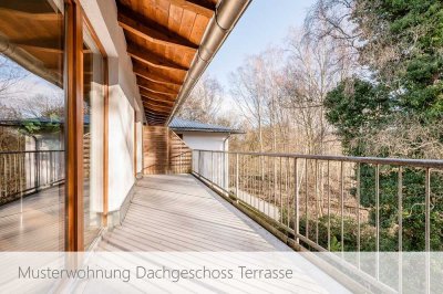 Für Kapitalanleger oder Selbstnutzer: Vermietete 2 Zimmer-Wohnung mit 30 m² Terrasse! 2,89% Rendite!