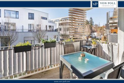 Barrierefreie Wohnung mit großzügigem Westbalkon und modernem Wohnkonzept