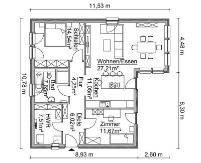 "Bungalow von Scanhaus: Innovative Bauweise mit flexibler Zahlungsoption"