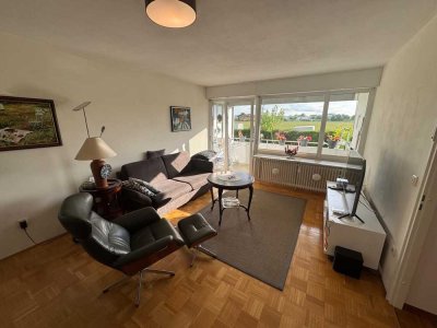 Geschmackvolle 2,5-Zi-Wohnung mit gehobener Innenausstattung mit Blick ins Grüne in FFB