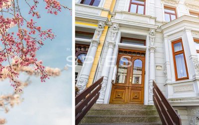 Hochwertig ausgestatte Maisonette-Wohnung mit eigenem Garten in begehrter Lage