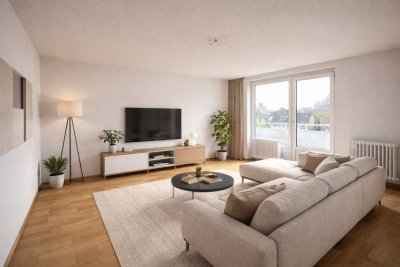 Top sanierte 2-Zimmer-Wohnung mit Balkon, Aufzug & Stellplatz in Frankfurt-Unterliederbach