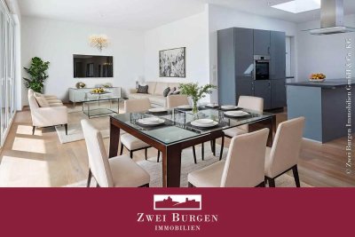 Ganz oben Wohnen, 3-Zimmer-ETW, ca. 143 m² Wohnfläche, Baujahr 2015, Weinheim