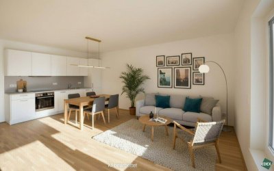 UMS ECK 51 – Großzügige 3-Zimmer-Neubauwohnung mit Balkon