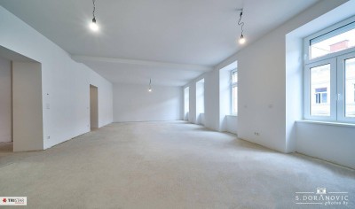 NEU! ++ ca. 146 m² + BALKON ++ 5-6 ZIMMER ++ TOP-SANIERTE ALTBAUWOHNUNG IN 1180 WIEN ++ NÄHE AKH &amp; U6 ++ EIGENTUM ++ ERSTBEZUG NACH SANIERUNG ++