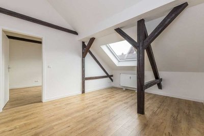Stilvolles Wohnen auf ca. 50m² – 2-Zimmer-Dachgeschosswohnung in Leipzig