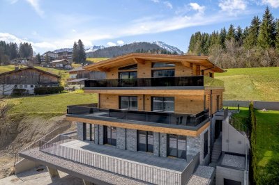Ruhe - Sonne - Panoramablick: Neubau Maisonettewohnung