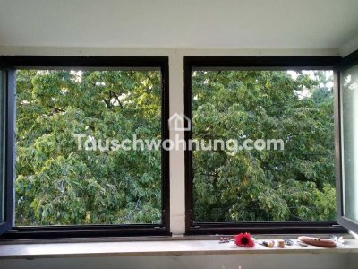 Tauschwohnung: zentrale 2Zi Whg sucht 2Zi Whg mit Balkon