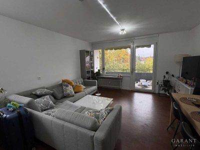 WG geeignete 4 Zimmer-Wohnung mit zwei Balkonen