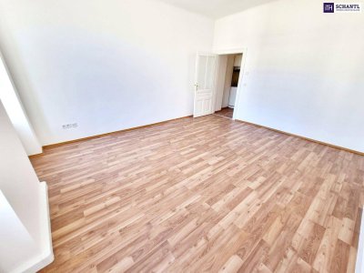 Kompakter Grundriss, Citynähe, U-Bahn ums Eck, Ruhe vor der Tür! Entzückende Kleinwohnung im ruhigen Hoftrakt mit Grünblick! 2 toll aufgeteilte Zimmer + Angenehme Ruhelage in 1030 Wien + Schönes Altbauhaus! Nicht zögern!