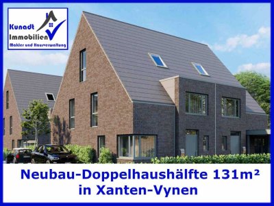 Preissenkung Doppelhaushälfte KfW55 mit 131m² in Xanten-Vynen