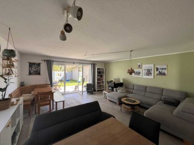 Helle Lichtdurchflutete 4-Zimmer Wohnung Erdgeschoss, ca. 108m² mit Terrasse und Garten