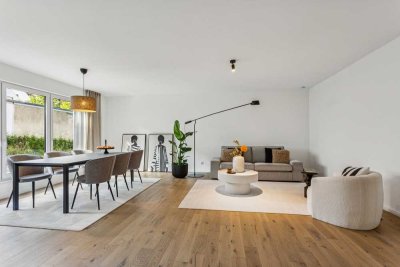 NEUES ZUHAUSE - ZENTRALE 3 ZIMMER-ERDGESCHOSSWOHNUNG MIT TERRASSE