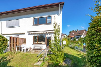 Maintal-Dörnigheim: Modernisierungsbedürftiges Reihenendhaus mit Süd-Grundstück in zentraler Lage