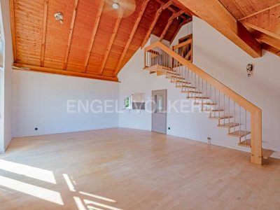 Maisonette-Wohnung mit Loft-Charakter und Garten