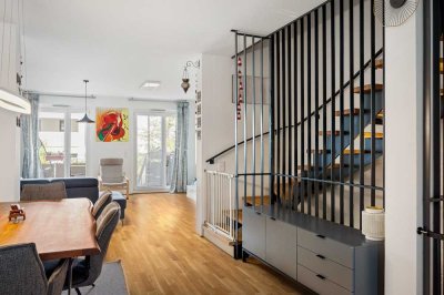 Modernes Stadtleben: Neuwertige Maisonette in Bestlage