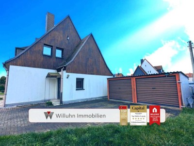 Charmante Doppelhaushälfte in ruhiger Lage | Renovierungsbedürftig | Garten und Doppelgarage!