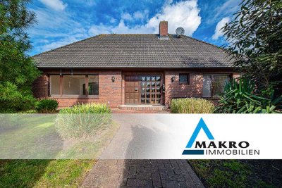 3D VIRTUAL TOUR - Gepflegter Bungalow mit großer Ausbaureserve in Krempe