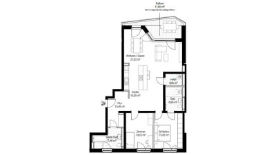 Wohnen im begehrten Mauritzviertel in Münster - WE27