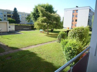 TEILMÖBLIERTE Wohnung mit WESTLOGGIA-TRAUMHAFTEN GRÜNBLICK-NACHMITTAGSSONNE-HOCHPARTERRE !