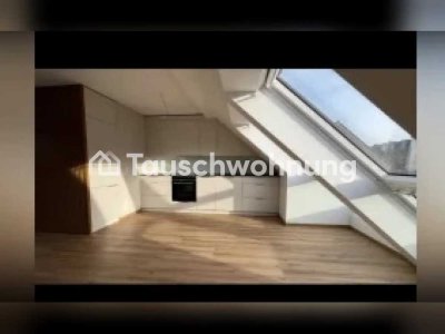 Tauschwohnung: Stadtnahe DG Wohnung mit Flair für Maisonette /Terrassenwhg