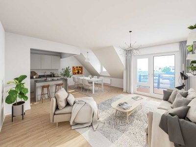 EINZIGARTIGE SEE-TERRASSEN-DACH-MAISONETTE mit schönsten Seeblick in Grunewald