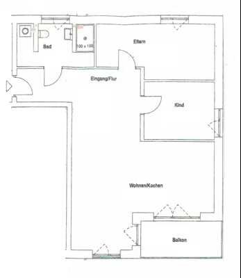 3-Zimmer-Wohnung in Haßfurt - Osterfeld