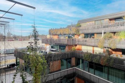 Geschichte trifft auf Moderne: hochwertige Etagenwohnung im Spinnereihof, sofort beziehbar