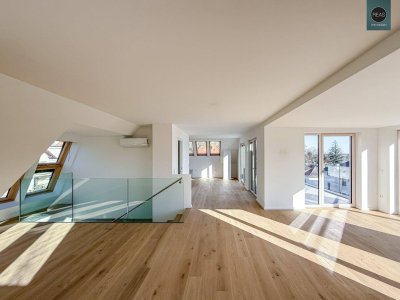 Erstbezug: Penthouse - Maisonette - Apartment mit 3 Freiflächen - Naturnahes Wohnen in Wien Hietzing – Exklusives Leben nahe dem Roten Berg!