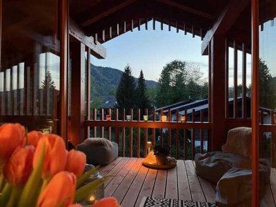 Träumen Sie sich schon mal rein! Imposante DG-Etage mit wundervoller Loggia