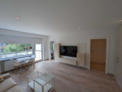 Wunderschöne 1 Zimmer-Wohnung in Wandsbek mit Balkon - möbliert