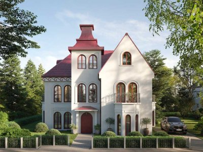 Neubau I Einzelvilla in klassischer Architektur unweit des Pasinger Stadtparks