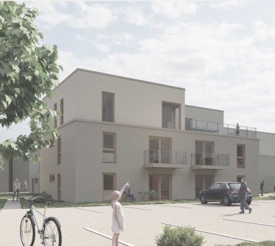 Moderne Neubauwohnung (KfW 40) mit Einbauküche in Grünberg-OT