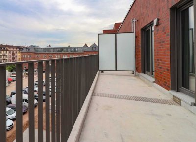 Sonnige Etagenwohnung mit Balkon und moderner Einbauküche – einziehen & wohlfühlen!