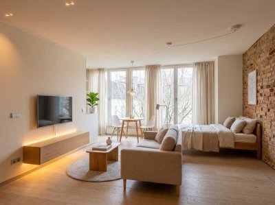 Deine Zweitwohnung? Studio Apartment mit Fahrstuhl im Dachgeschoss eines schönen Altbaus