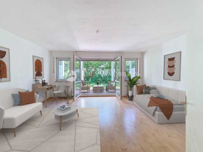 Bezugs & Provisionsfrei! 1-Zimmer-Wohnung mit Terrasse!