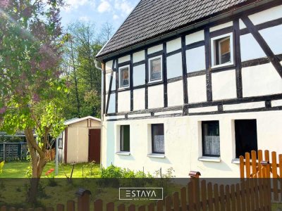 Fachwerkhaus mit Herz: Familienfreundlich, teilsaniert & förderfähig – Heizungsanlage 2019 erneuert!