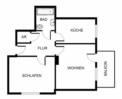 3-Zimmer-Wohnung in Gelsenkirchen Hassel