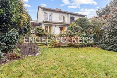 Doppelhaushälfte mit großem Garten und schönem Ausblick