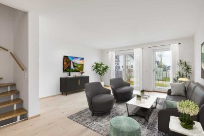 Lichtdurchflutetes neues Reiheneckhaus mit Dachterrasse in Toplage - sofort verfügbar