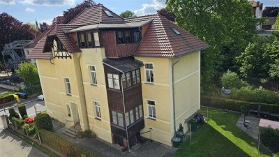 Elegante  Jugendstilvilla für Eigennutzung  + Mietwohnungen in Bestlage von Zittau