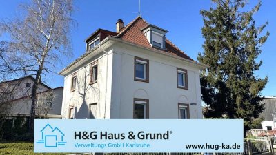 TOP Lage! Stilvolles EFH oder Praxis-/Bürogebäude, zusätzl. Gewerbehalle und Garagen!