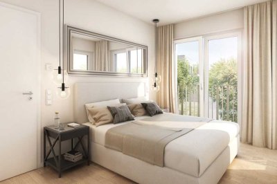 Wohnung im Dörnberg Regensburg mit 2 Loggias  Süd West Ausrichtung und Tageslicht Bad