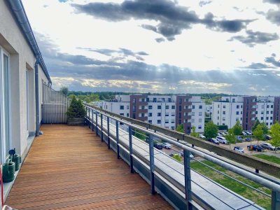 Skyline Living: Penthouse mit 2 Terrassen und Weitblick