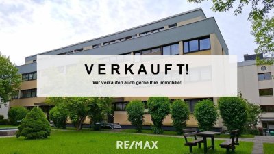 VERKAUFT - Rarität: 5.Zi.-Dachterrassen-Maisonettewohnung mit Bergblick u. TG Abstellplatz