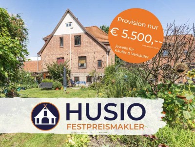 Zweifamilienhaus mit vermieteter Einliegerwohnung und großem Garten