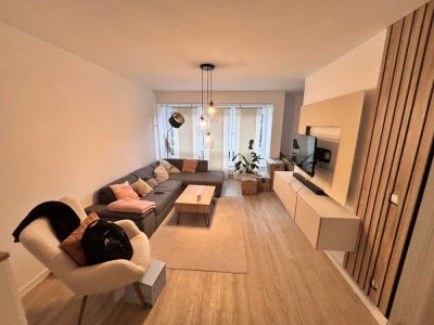 Schicke 3-Zimmer Wohnung im EG mit Terrasse und kleinem Garten!