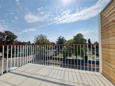 Süd/West Balkon - Stilvolle Ausstattung mit Kühlung und vielem mehr – Wohnen im Grünen - RUHELAGE TRIFFT WOHNGENUSS