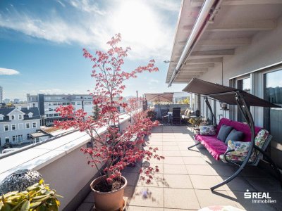 Traumhafte 4-Zimmer-Penthousewohnung mit großer Terrasse &amp; Tiefgarage