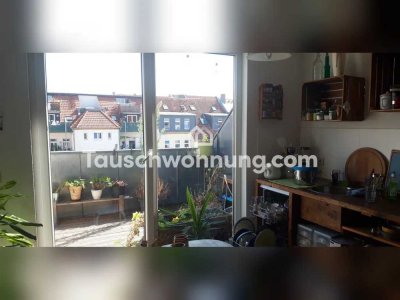 Tauschwohnung: Zwei kl. Wohnungen in Schleussig (in einem Haus) zum Tausch